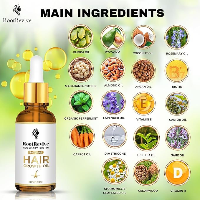 Hair Oil Bottle