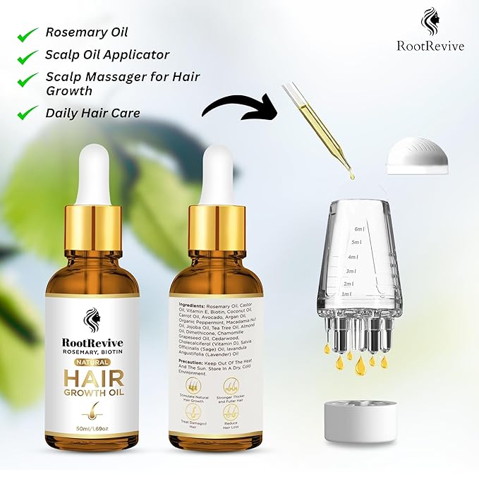 Hair Oil Bottle